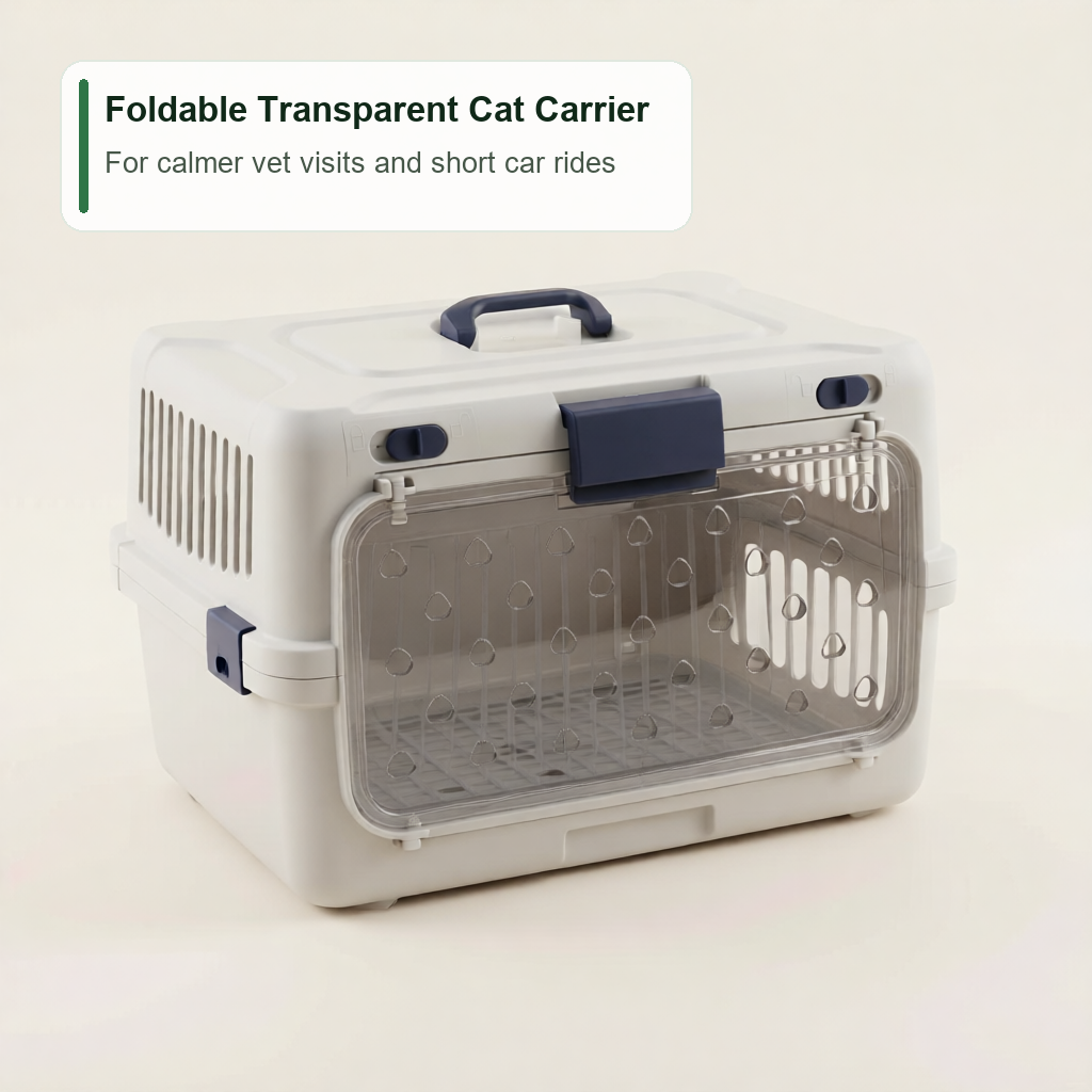 Transparent vs Soft Cat Carrier for Vet Visits