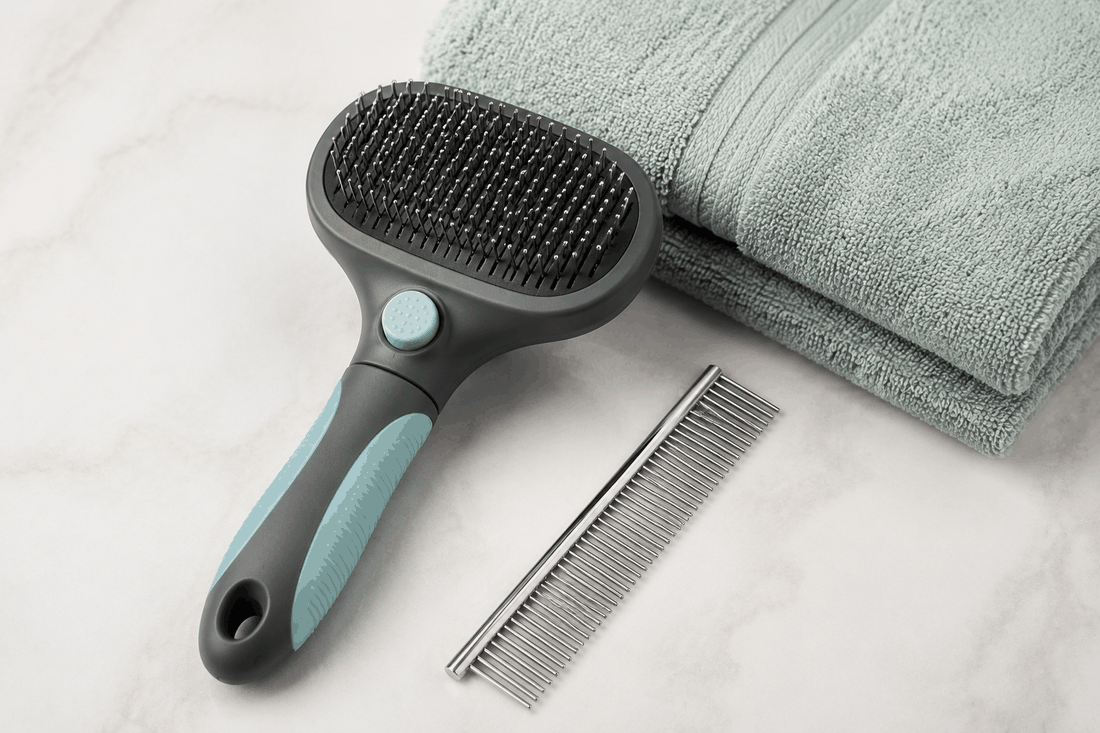 Pet Grooming Brush vs Dryer Brush