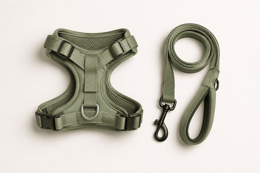 Adjustable Harness & Leash Set